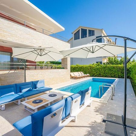 Vila Zatona Sunset With Heated Swimming Pool Затон Екстериор снимка