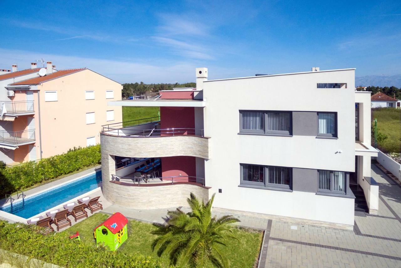 Vila Zatona Sunset With Heated Swimming Pool Затон Екстериор снимка